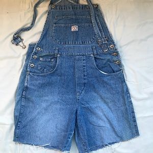 Vintage cutoff London London overalls.